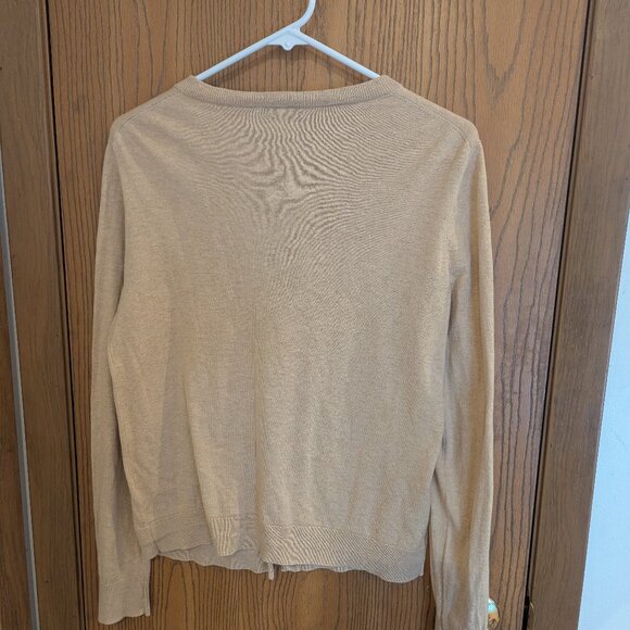 J. CREW The Caryn Cardigan Classic Cream-Women's Size Medium - Picture 3 of 3